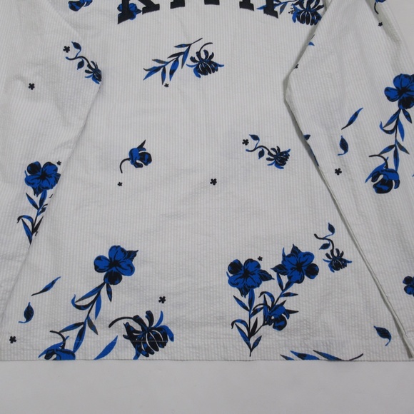 Kith White and Blue Floral Sweater/Hoodie - Picture 6 of 12